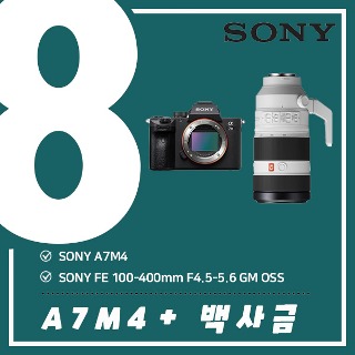 8. SONY A7M4 + SONY 100-400mm F4.5-5.6GM